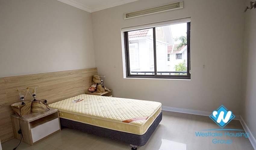 Newly renovated, painted and fully furnished villa for rent in Ciputra Hanoi
